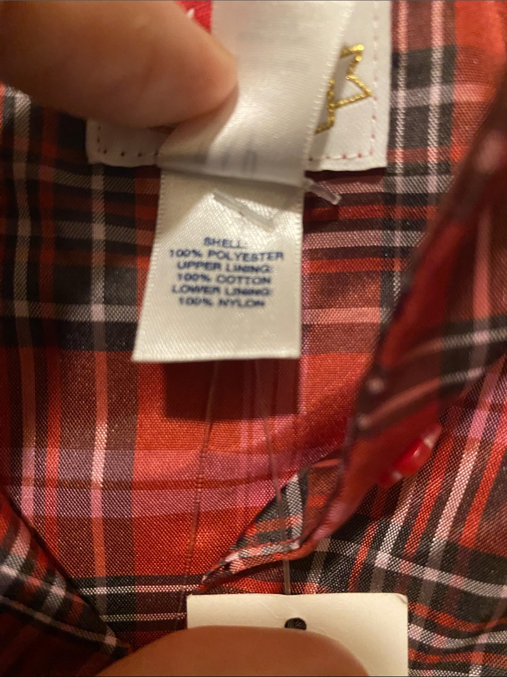 Baby Gap Reddish Pink Plaid Short-Sleeve Party Dress - Picture 4 of 14